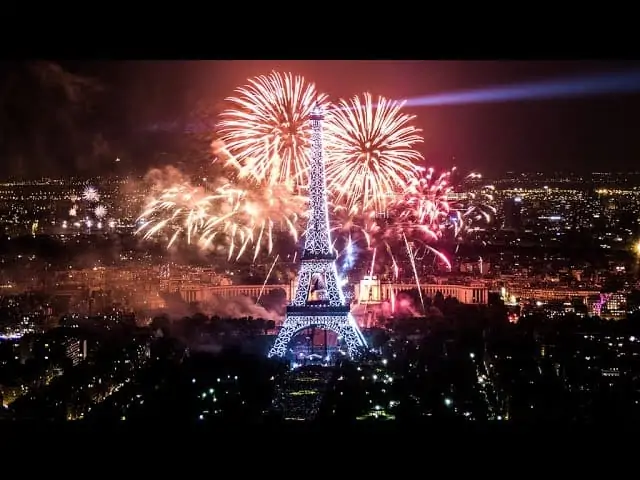 احتفالات رأس السنة بجوار برج إيفيل في باريس أفضل 10 وجهات العالم السياحية للإحتفال برأس السنة 2025